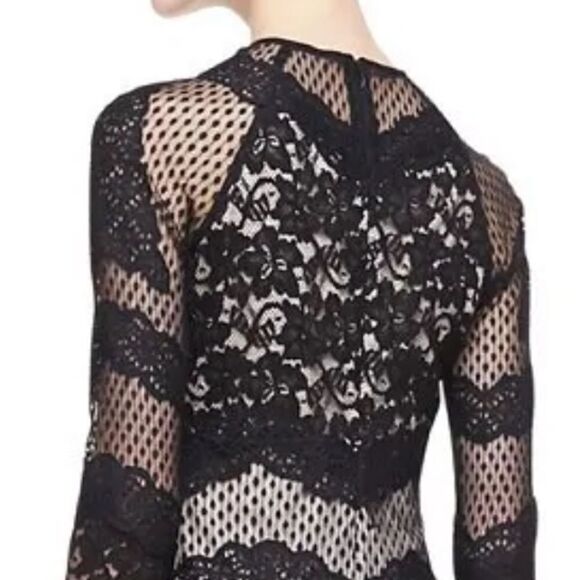 EXCELLENT SEXY Lace long sleeve dress DVF - Picture 4 of 6